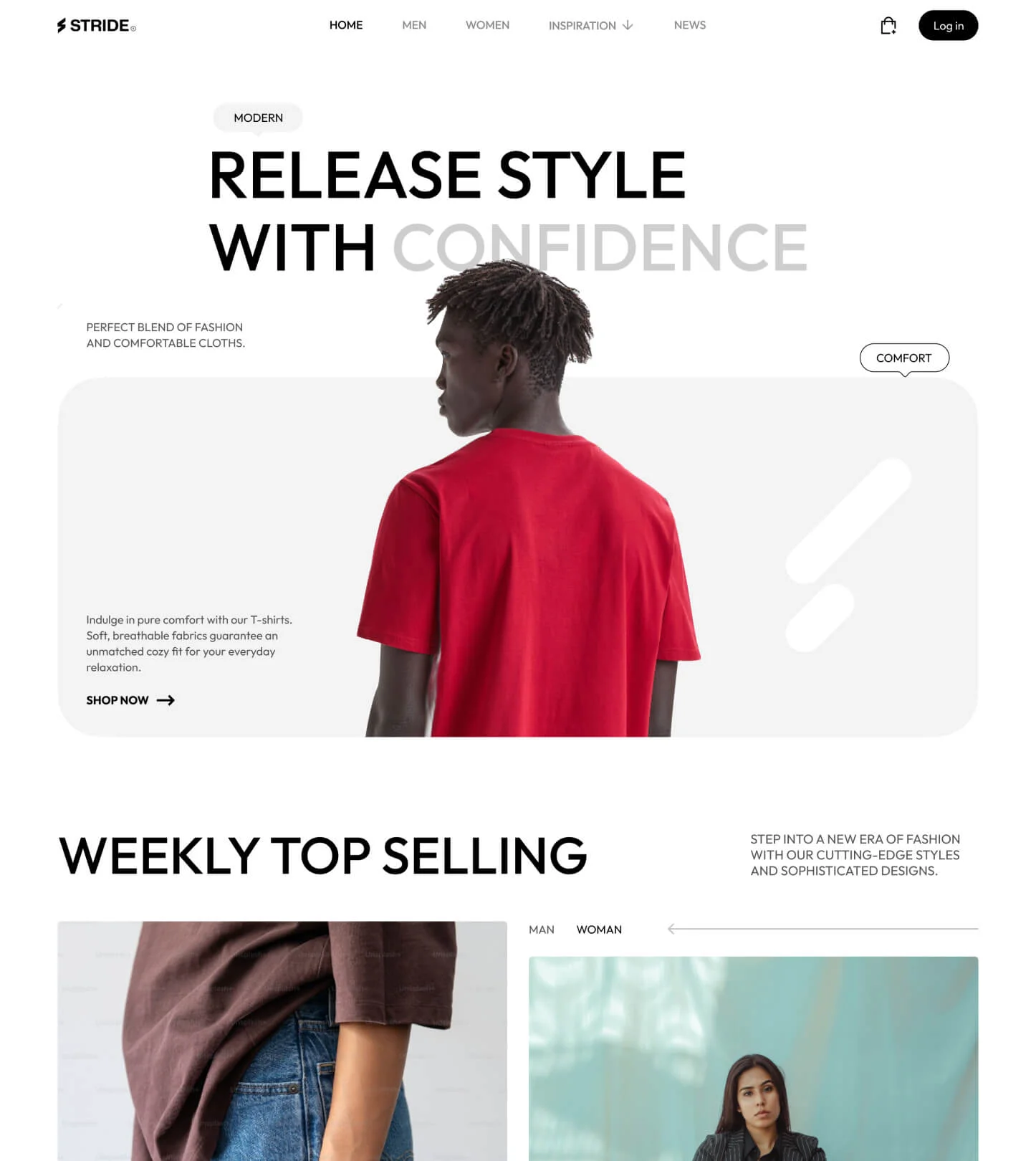 Stride – Fashion E-commerce Website Template