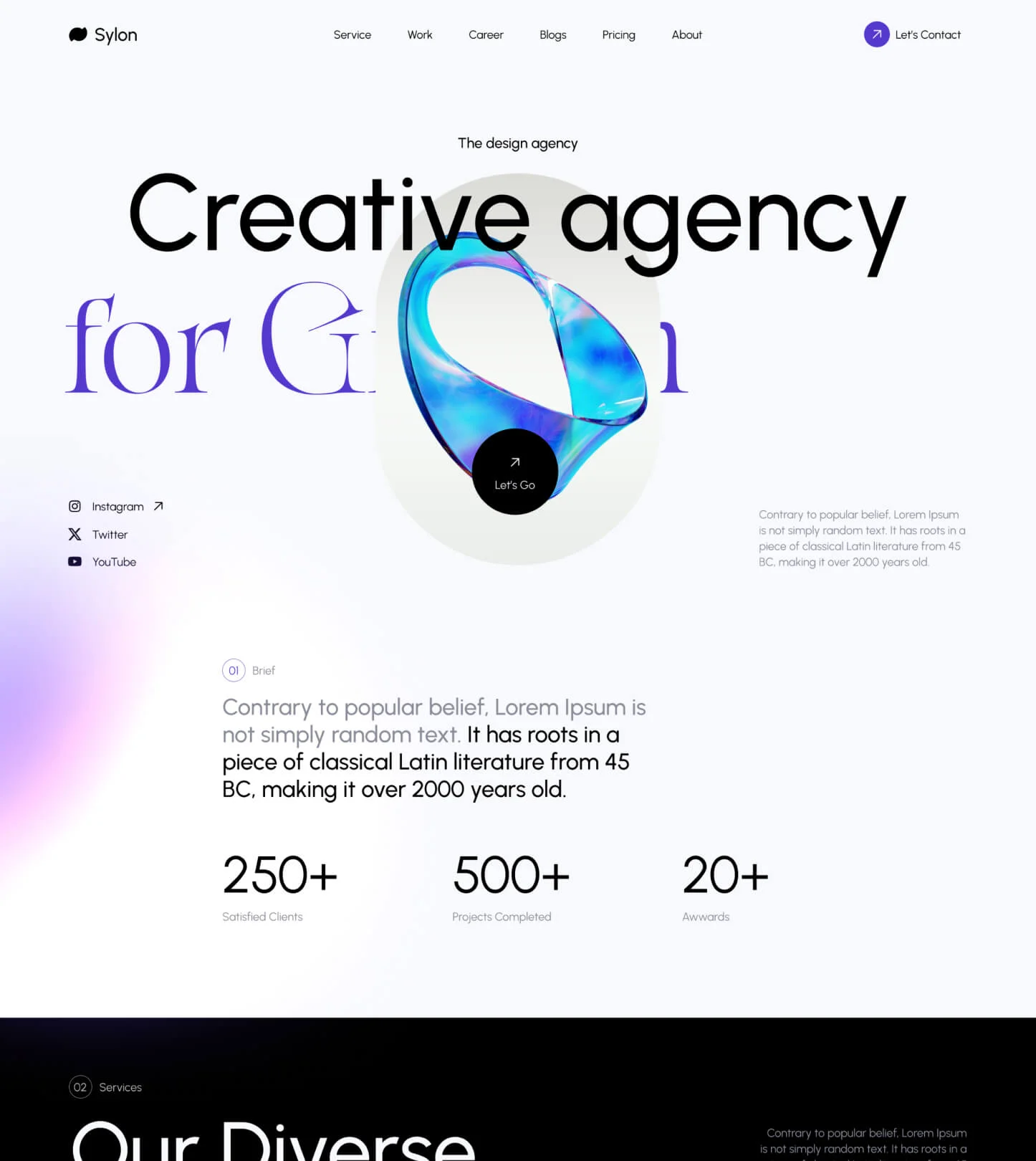 Sylon – HTML Agency Website Template