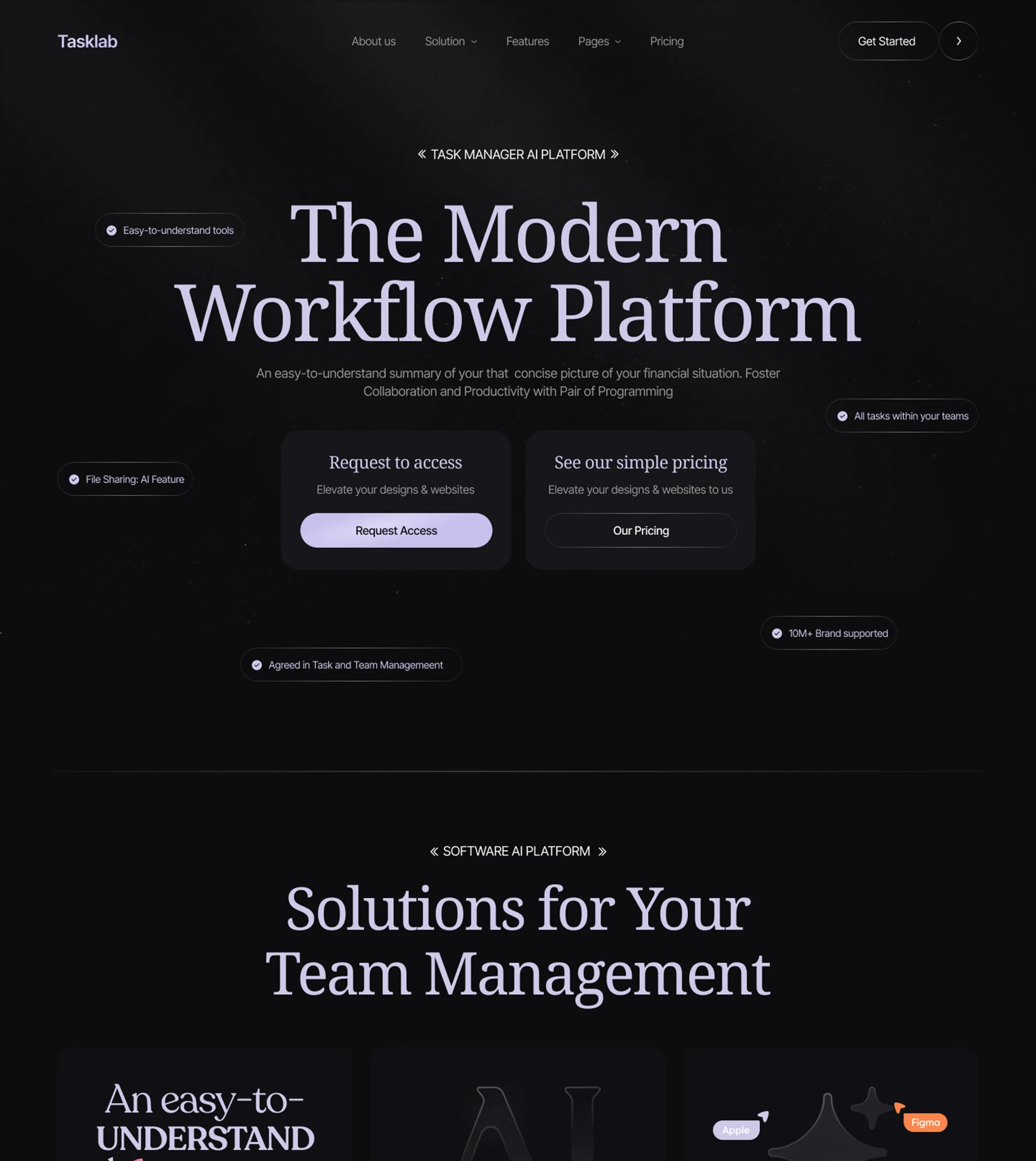 Tasklab – Task Management SaaS Template