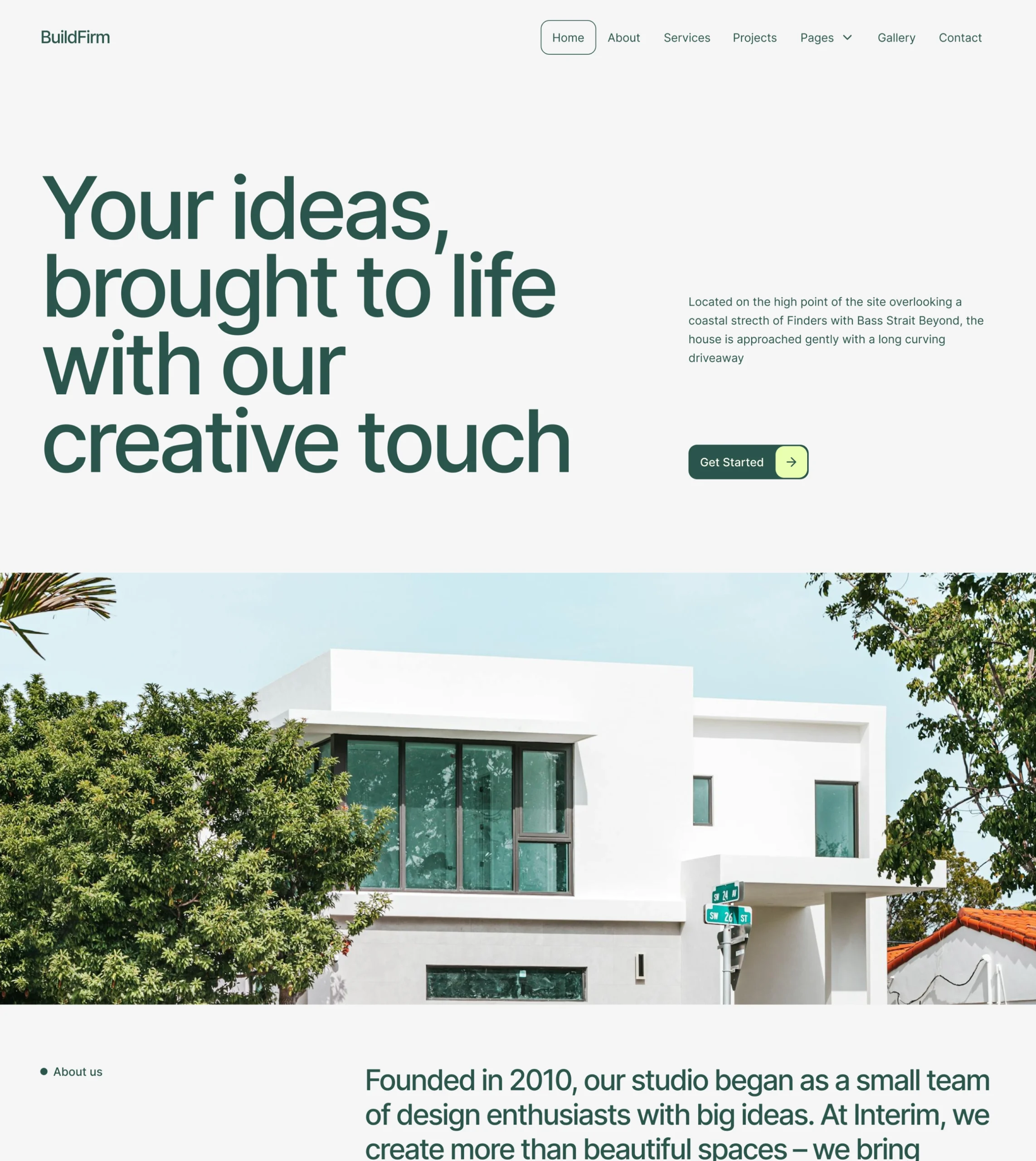 Buildfirm – Real Estate Website Template